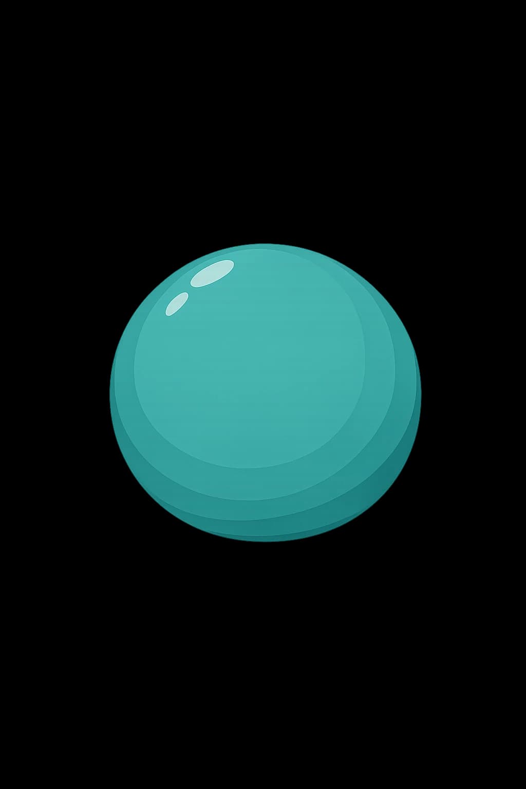 Un gros ballon d'exercice